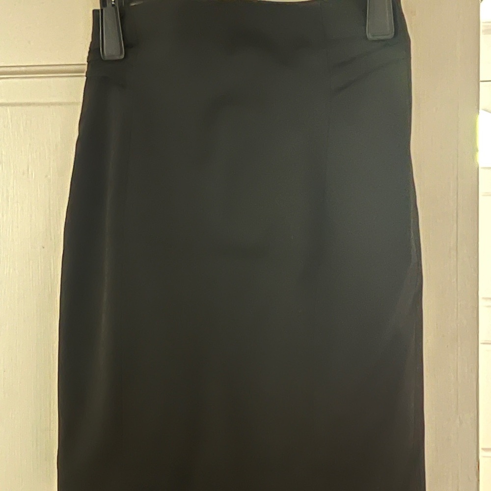 Express Black Pencil Skirt Knee-Length Work